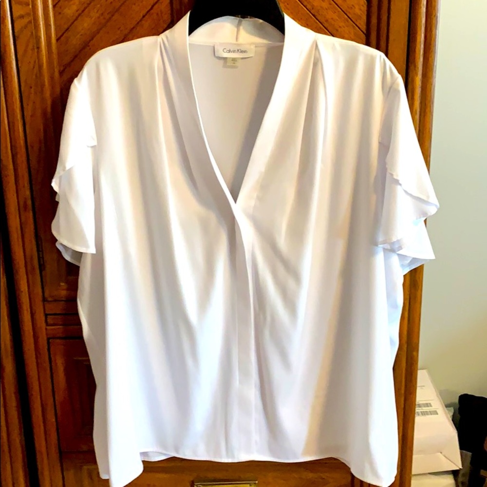 Calvin Klein White Blouse